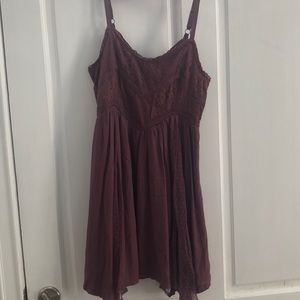 mauve sundress